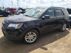 Salvage cars for sale at Elgin, IL auction: 2017 Ford Explorer