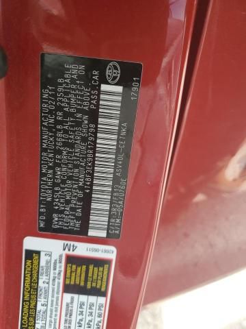 2011 Toyota Camry Base