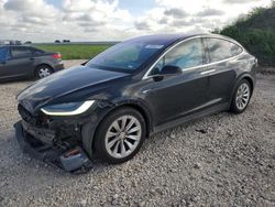 Salvage cars for sale from Copart New Braunfels, TX: 2018 Tesla Model X