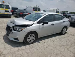 Salvage cars for sale at Indianapolis, IN auction: 2021 Nissan Versa S