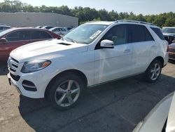 Mercedes-Benz salvage cars for sale: 2016 Mercedes-Benz GLE 350 4matic