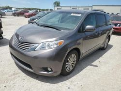 2015 Toyota Sienna XLE en venta en Kansas City, KS