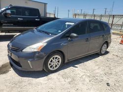 Salvage cars for sale at Haslet, TX auction: 2012 Toyota Prius V