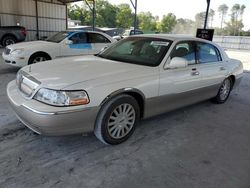 Salvage cars for sale from Copart Cartersville, GA: 2003 Lincoln Town Car Signature
