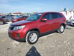 Salvage cars for sale at Cahokia Heights, IL auction: 2015 KIA Sorento LX