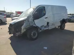 Salvage cars for sale at Grand Prairie, TX auction: 2018 Ford Transit T-250