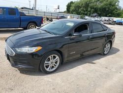 2018 Ford Fusion SE Hybrid en venta en Oklahoma City, OK