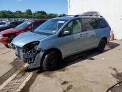 Salvage cars for sale at Hillsborough, NJ auction: 2009 Toyota Sienna CE