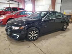 Salvage cars for sale at Lansing, MI auction: 2017 Chevrolet Malibu LT