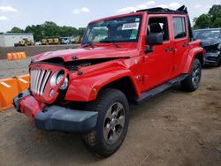 2018 Jeep Wrangler Unlimited Sahara en venta en Hillsborough, NJ