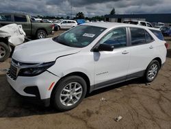 Salvage cars for sale at Woodhaven, MI auction: 2024 Chevrolet Equinox LS