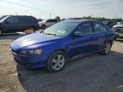 Salvage cars for sale at Indianapolis, IN auction: 2008 Mitsubishi Lancer ES