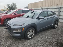 Salvage cars for sale at Miami, FL auction: 2021 Hyundai Kona SE