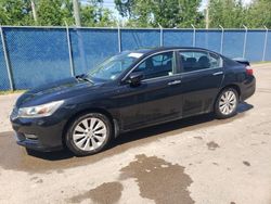 Salvage cars for sale from Copart Atlantic Canada Auction, NB: 2014 Honda Accord EXL