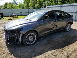 Salvage cars for sale from Copart Lyman, ME: 2016 Ford Fusion SE