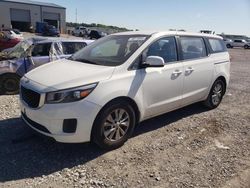 Salvage cars for sale from Copart Earlington, KY: 2016 KIA Sedona L