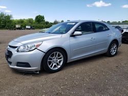 Salvage cars for sale at Columbia Station, OH auction: 2015 Chevrolet Malibu 1LT