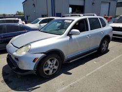 Salvage cars for sale at Vallejo, CA auction: 2004 Porsche Cayenne S