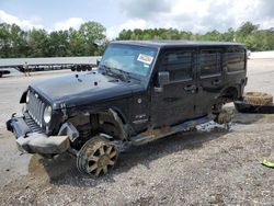 Jeep Wrangler salvage cars for sale: 2016 Jeep Wrangler Unlimited Sahara