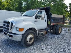 Salvage trucks for sale at York Haven, PA auction: 2012 Ford F750 Super Duty