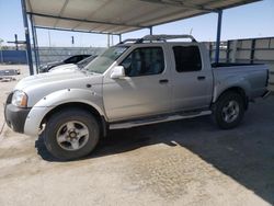 Vehiculos salvage en venta de Copart Anthony, TX: 2001 Nissan Frontier Crew Cab XE