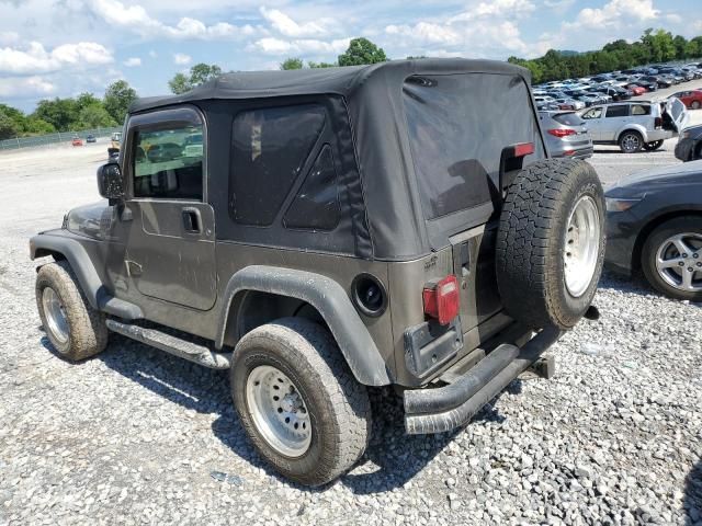 2004 Jeep Wrangler / TJ Sport