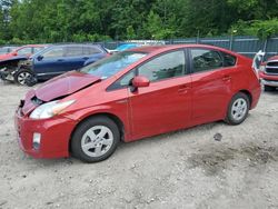 Salvage cars for sale at Candia, NH auction: 2010 Toyota Prius