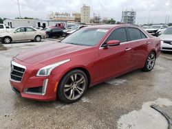 Salvage cars for sale from Copart New Orleans, LA: 2014 Cadillac CTS Vsport Premium