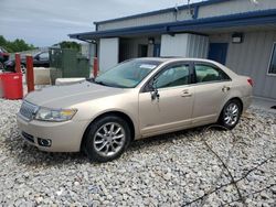 Salvage cars for sale at Wayland, MI auction: 2007 Lincoln MKZ