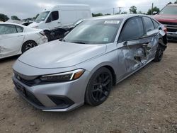 Honda salvage cars for sale: 2022 Honda Civic Sport