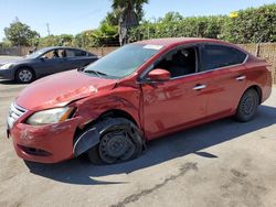 Salvage cars for sale at San Martin, CA auction: 2014 Nissan Sentra S