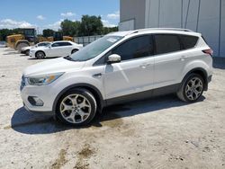 Ford Escape salvage cars for sale: 2017 Ford Escape Titanium