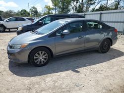 Carros salvage para piezas a la venta en subasta: 2012 Honda Civic LX