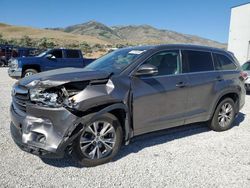 Toyota salvage cars for sale: 2015 Toyota Highlander XLE