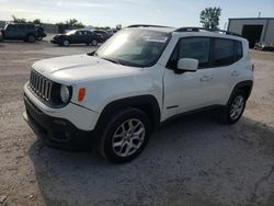 Salvage cars for sale at Kansas City, KS auction: 2018 Jeep Renegade Latitude