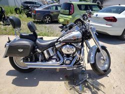 Salvage motorcycles for sale at Cicero, IN auction: 2003 Harley-Davidson Flstfi Anniversary