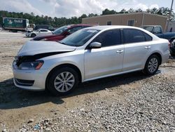 Volkswagen Passat s salvage cars for sale: 2015 Volkswagen Passat S