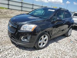 Salvage cars for sale at Cahokia Heights, IL auction: 2015 Chevrolet Trax LTZ