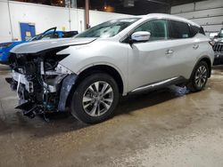 Salvage cars for sale from Copart Blaine, MN: 2017 Nissan Murano S