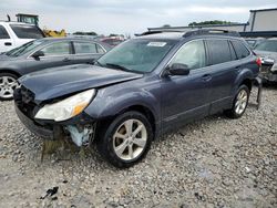 Salvage cars for sale at Wayland, MI auction: 2014 Subaru Outback 2.5I
