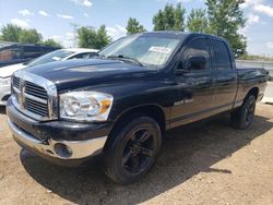 Salvage cars for sale at Elgin, IL auction: 2007 Dodge RAM 1500 ST