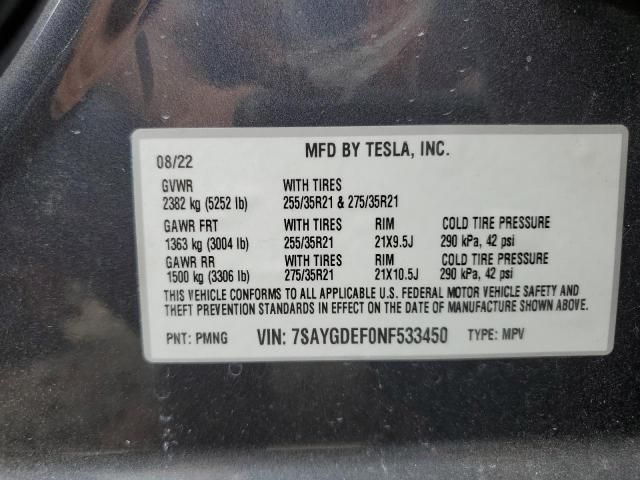 2022 Tesla Model Y