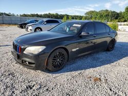 Vehiculos salvage en venta de Copart Fairburn, GA: 2013 BMW 750 LI