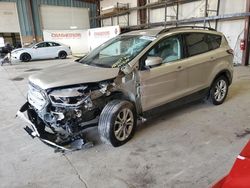 Salvage cars for sale at Eldridge, IA auction: 2018 Ford Escape SE