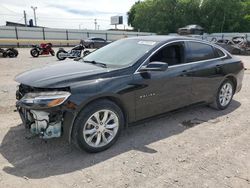 Salvage cars for sale at Oklahoma City, OK auction: 2020 Chevrolet Malibu LT