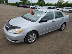 Toyota Vehiculos salvage en venta: 2008 Toyota Corolla CE