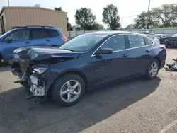 Chevrolet salvage cars for sale: 2018 Chevrolet Malibu LS