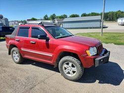 Salvage cars for sale at Greenwood, NE auction: 2005 Jeep Grand Cherokee Laredo