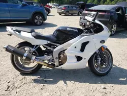 Salvage motorcycles for sale at Waldorf, MD auction: 2008 Kawasaki ZX600 J1