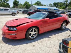 Salvage cars for sale at Wichita, KS auction: 2001 Chevrolet Camaro Z28